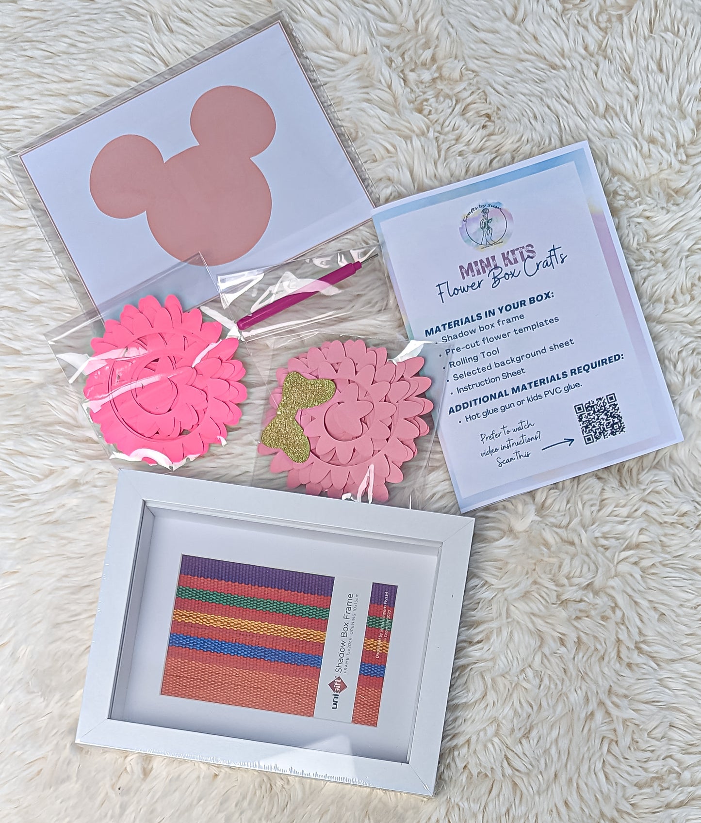 Flower Box Crafts - Cute Mouse Mini Kit