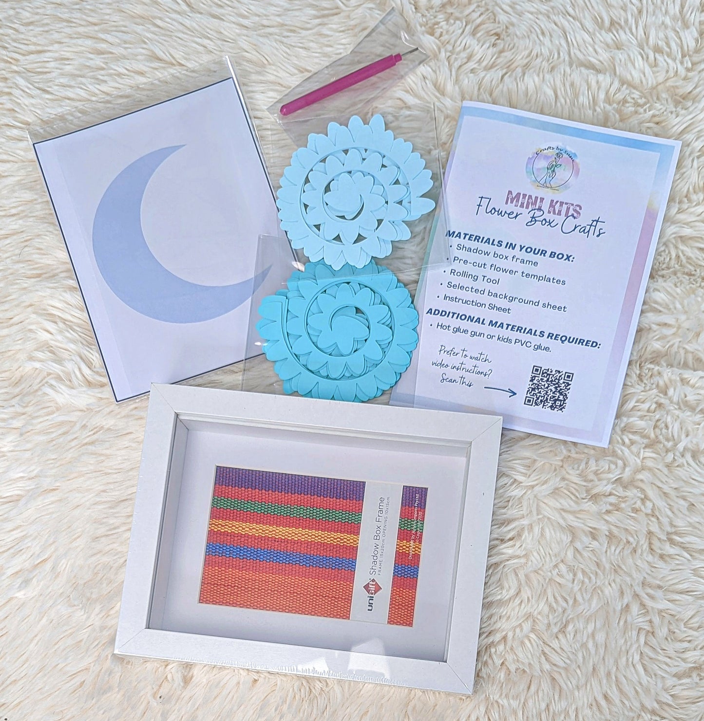Flower Box Crafts - Crescent Moon Mini Kit