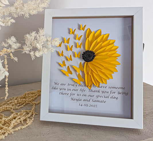 Sunflower Custom Flower Box